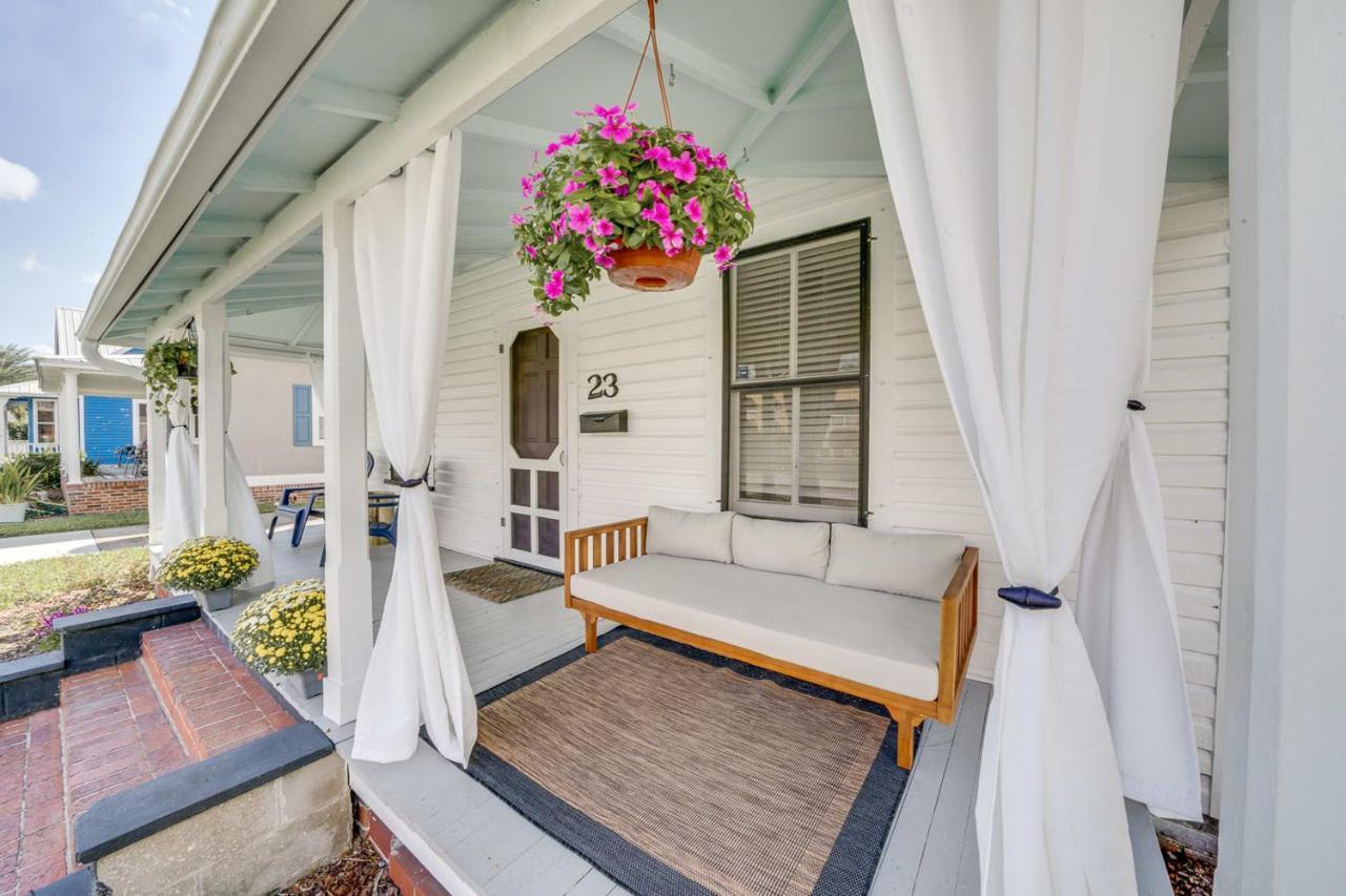Updated Early 1900S 2Br Cottage Walking Distance To Downtown With Onsite Parking 圣奥古斯丁 外观 照片