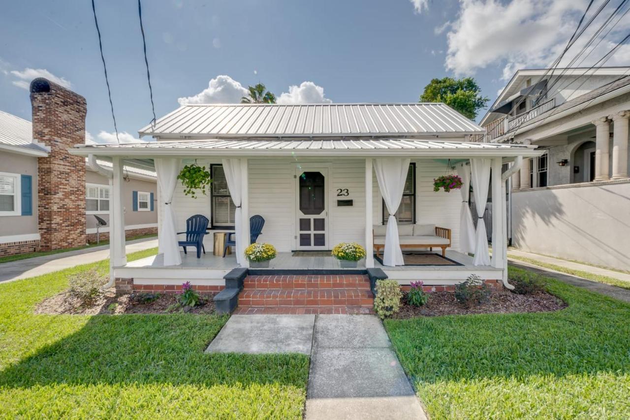 Updated Early 1900S 2Br Cottage Walking Distance To Downtown With Onsite Parking 圣奥古斯丁 外观 照片