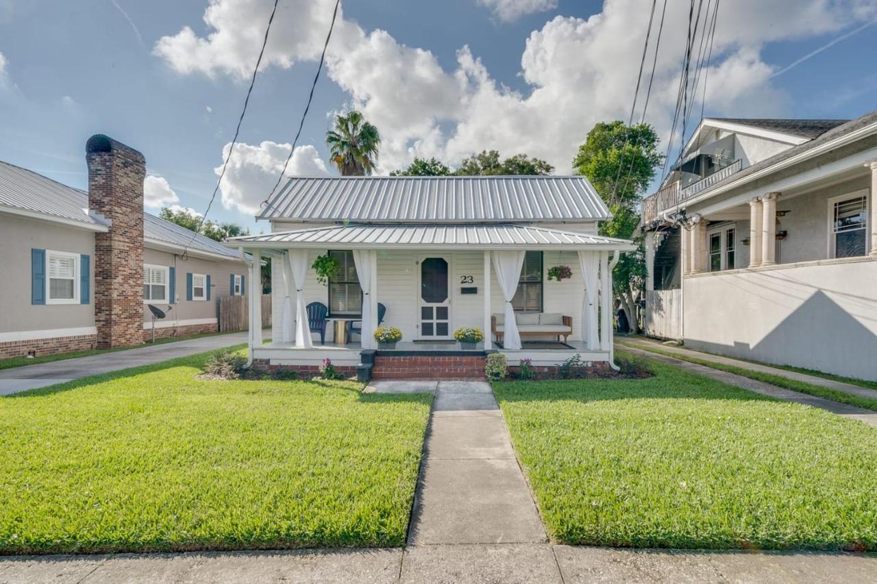 Updated Early 1900S 2Br Cottage Walking Distance To Downtown With Onsite Parking 圣奥古斯丁 外观 照片
